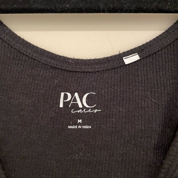 pacsun black scrunch tank top! - Picture 2 of 3